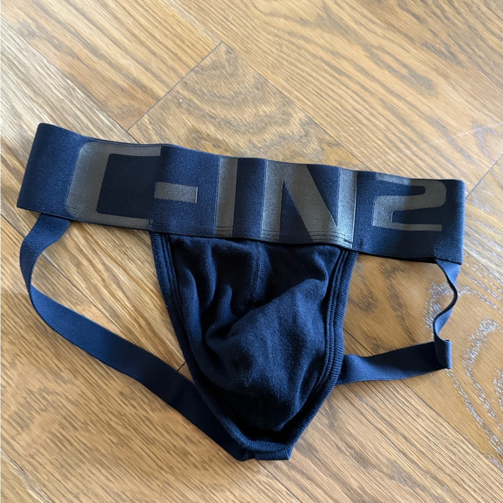 C-IN2 Men's Black Jockstrap